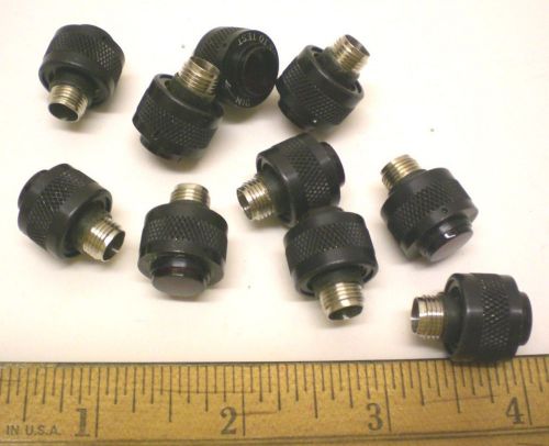 10 Press-to-test Lenses for Midget Flange Bulb, DIALIGHT Mech Dimmer Made in USA