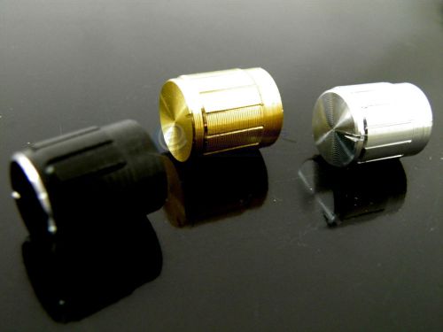 10pcs 15x17mm white knob cap mini aluminum alloy potentiometer knobs cap new for sale