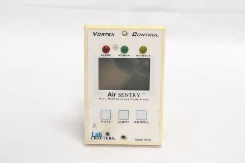 Lab crafters vcta air sentry vortex control face velocity monitor b277874 for sale