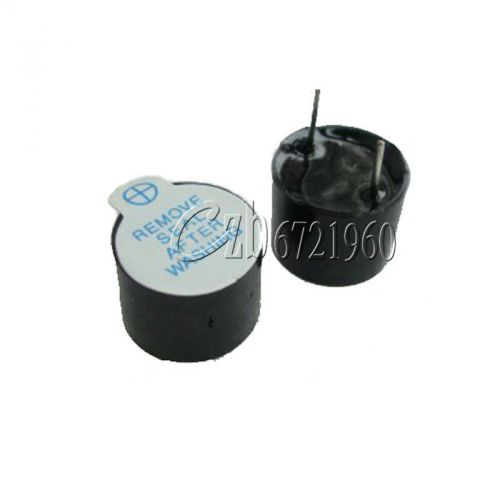 2pcs 5v active buzzer magnetic long continous beep tone for sale