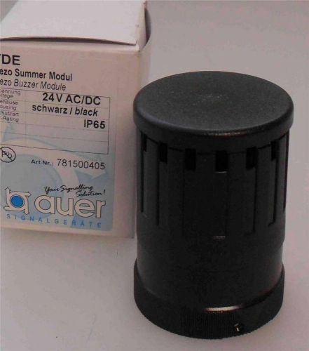 VDE Auer 781500405  Piezo Sound Buzzer Module  24V AC/DC  Black IP65