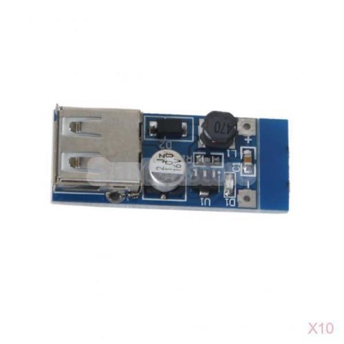 10xMini PFM Control DC-DC 0.9V-5V to 5V Converter USB Step Up Power Boost Module