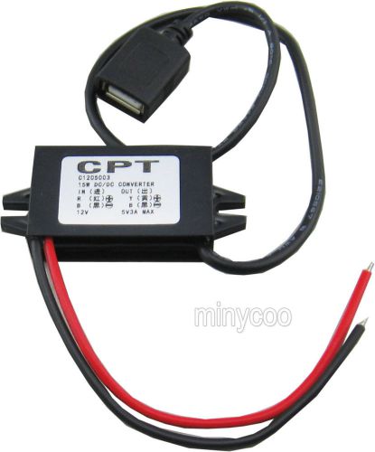 DC to DC buck converter power supply USB output Voltage Regulator 8-22V to 5V 3A