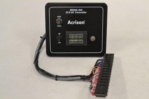 NEW ACRISON 060 SCR-DC CONTROLLER SPEED DC MOTOR DRIVE REPLACEMENT B302582