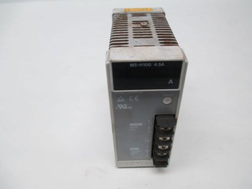 Keyence ms-h100 240v-ac 24v-dc 1.5a amp 4.5a amp motor drive d317623 for sale