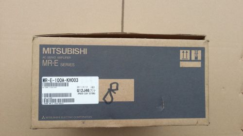 New in box mitsubishi ac servo amplifier mr-e-100a-kh003 ( mre100akh003 ) for sale