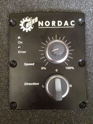 Nord potentiometer motor control variable speed direction panel switch nice new for sale