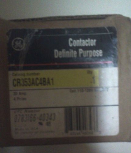 Ge definite purpose contactor cr353ac4ba1 for sale