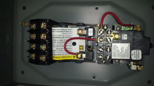 8903lxg60 Square D Mechanical  Multipole Lighting Contactor