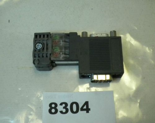 (8304) siemens profibus connector 6es7 972-obb50-oxac 12mb 90 degree  (8304) for sale