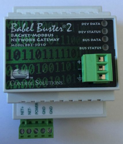 Babel Buster BB2-3010 BACnet MS/TP - ModBUS RTU