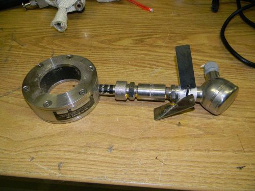 Onyx valve 3&#034; 110-0300-22-10-01 w wika f10 (12127574) pressure transmitter for sale