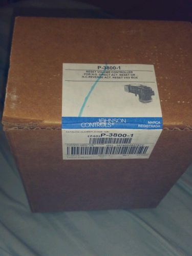 JOHNSON CONTROLS P-3800-1 RESET VOLUME CONTROLLER with free shipping