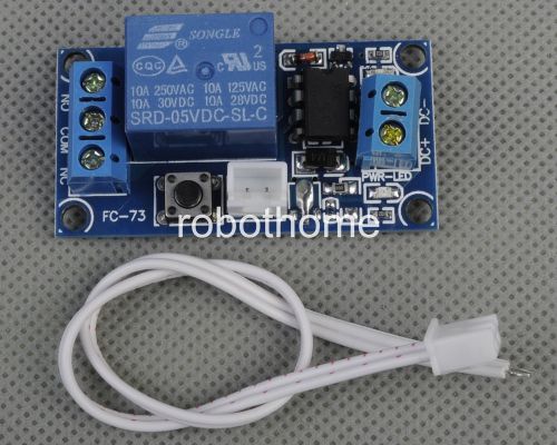 1-Channel Self-Lock Relay Module PIC AVR output brand new