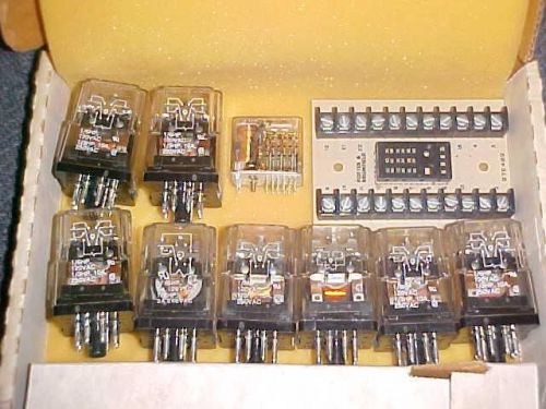 Electronic /  electrical relays-lot-potter &amp; brumfield for sale