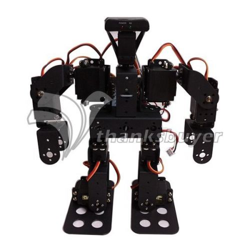 9dof biped robot educational robotic kit w/ mg995 servo&amp;controller &amp;ps2 console for sale