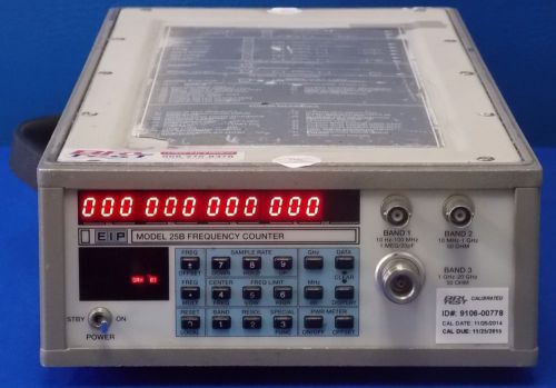 Eip 25b frequency counter, 10 ghz - 20 ghz (phase matrix) measures cw, fm, am + for sale