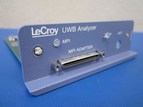 Lecroy psg 2006 catc 5k uwb analyzer plug-in board 800-0112-00 210-0144-00 0.90 for sale