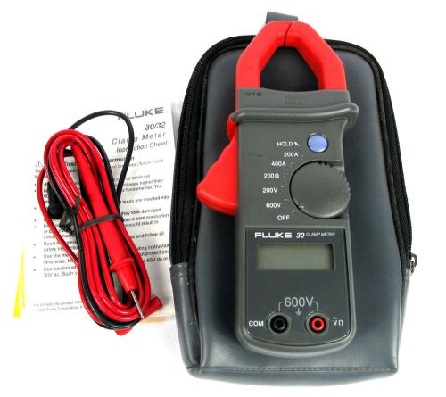 Fluke 30 Clamp Meter 600V 400A Multimeter