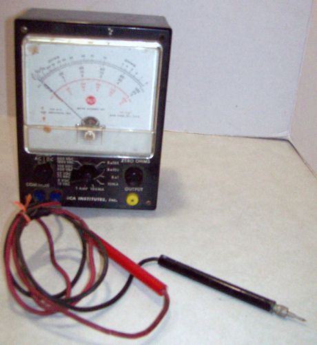 Rca institutes inc. meter assembly kit multimeter for sale