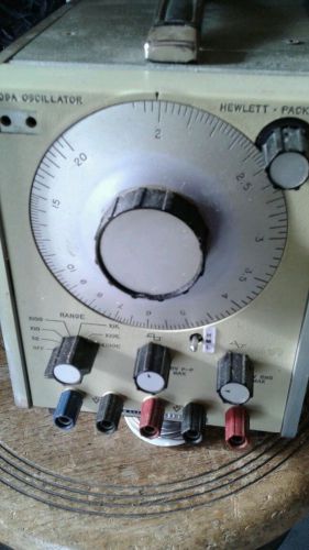 HP209A. Audio Oscillator