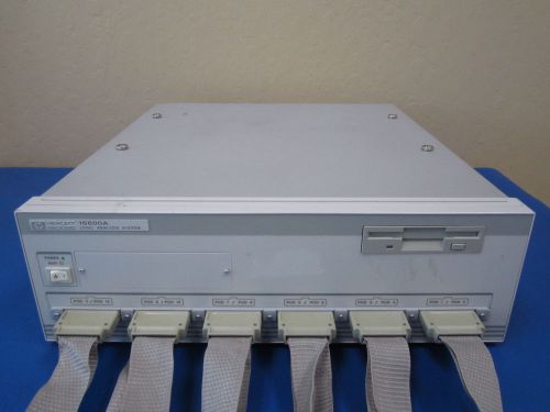 Hewlett Packard HP 16600A Logic Analysis System