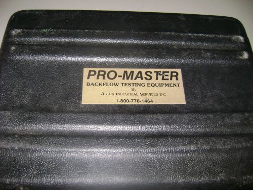 Promaster   backflow test kit model asdc-4 test kit for sale