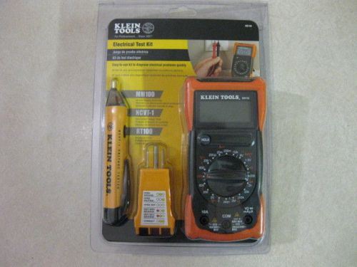 Klein Tools Electrical Analog Manual Ranging Multimeter Test Tool Kit Set 69149