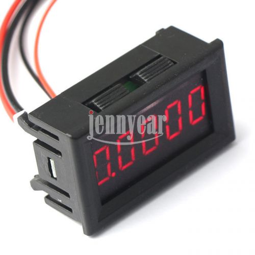 Red led ampere meter built-in shunt panel 5 digit dc 0-3a current monitor 0.36&#034; for sale