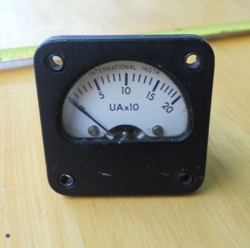 Panel Meter by International: 0-20  UAx10