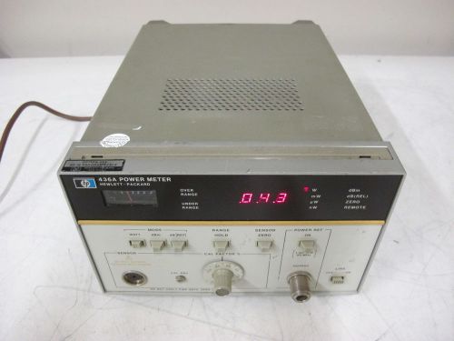 Agilent 436A Digital RF Power Meter w/ opt 022 (GPIB)