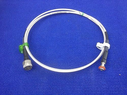 Times RF microwave coaxial test cable 6GHz SilverLine SLU06-NMQMM-02.00M