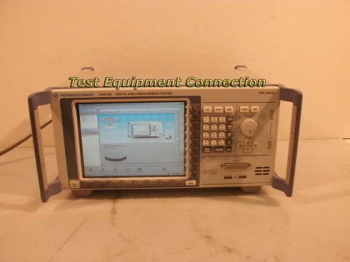 Rohde &amp; Schwarz DVM400/B1 Digital Video Measurement