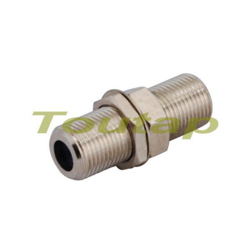 F-type adapter f jack to jack female bulkhead straight rf coax adapter connector for sale