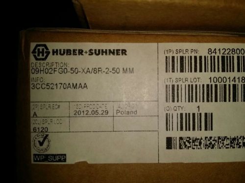 10 boxes of huber suhner fiber optic cable 09H02FG0-50-xa/8r-2 80 MM / BUNDLE