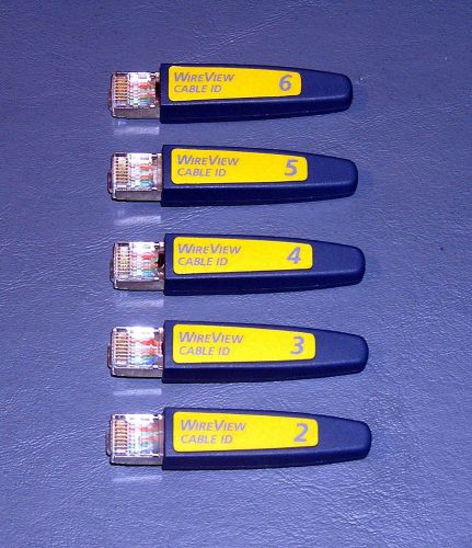 Fluke WireView Wiremappers #2 #3 #4 #5 #6 New, Free Shipping