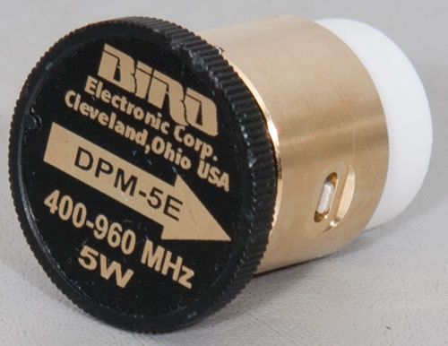 Bird DPM-5E 125 mW-5 W 400-960 MHz Wattmeter Element/Slug for DPS/5010 5W