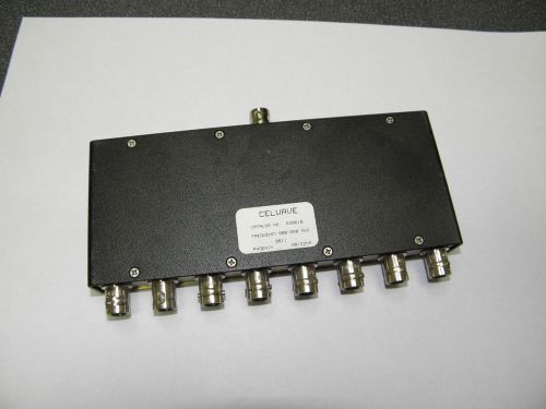 Celwave 6398610 Power Divider Splitter BNC X8  800 -850MHz   RF