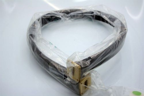 New! commonscope flexible rf microwave waveguide 10.7–11.7ghz wr90 100cm ubr100 for sale