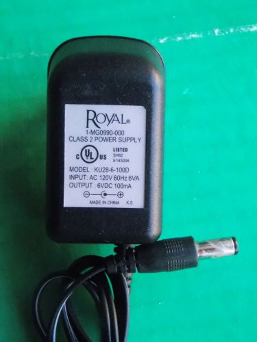 AC Power Adapter Supply ROYAL KU28-6-100D Multi-Purpose