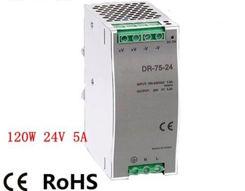 120W 24V5A  Din Rail Single Output Switching power supply