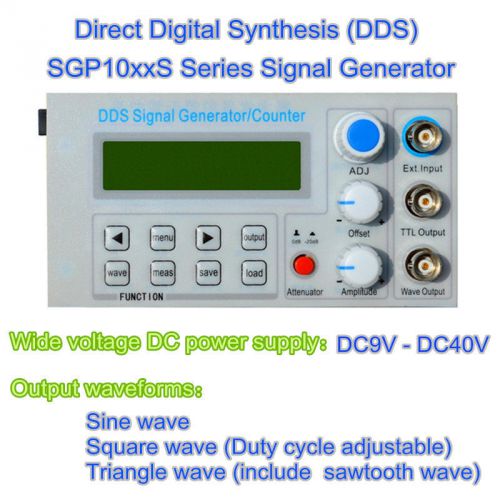 8Mhz Panel DDS Function Signal Generator Module Sine/Triangle/Square Wave +Sweep