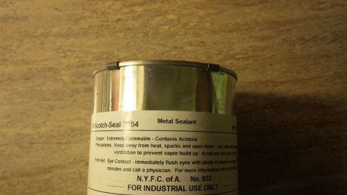 (2) 3m scotch-seal™ 2084 aluminum metal sealer 64 ounces total for sale