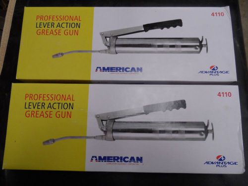 Lot of 2 american lubrication 4110 grease gun. military issue quality! for sale