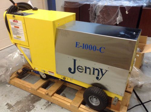 Pressure washer steam all electric e1000c 460v 50 amp 3 ph 30 kw jenny $ 5500.00 for sale