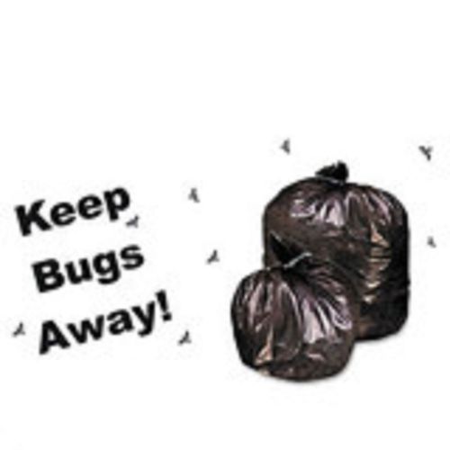 Insect-Repellent 2mil Trash Bags w/Pest-Guard, 35 Gallon Capacity, 80 per Carton