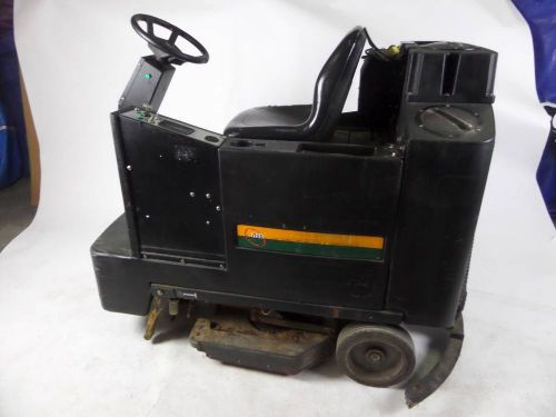 Nss champ 3329 ride on automatic scrubber 36 volt working w/ charger cleaning for sale