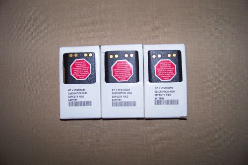 Motorola NTN7395B 7.5 volt Nickel Cadmium Battery 3pcs