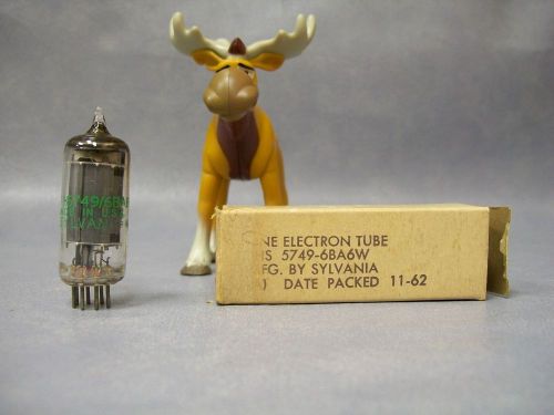 Sylvania 6BA6 Vacuum Tube  Military Grade  Packed 11/1962