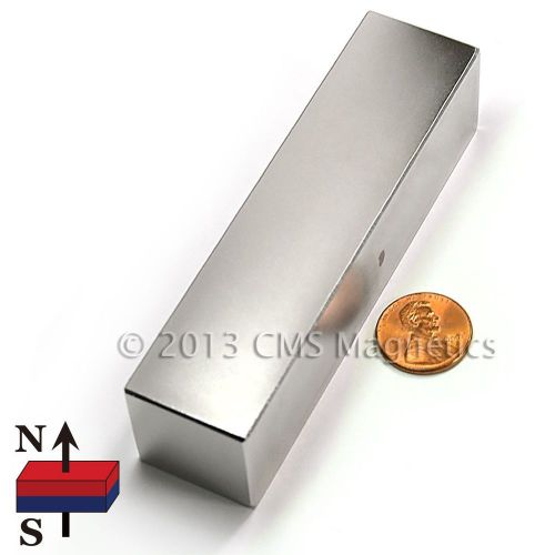 Neodymium Magnets N45 4X1X1&#034; Super Strong NdFeB Rare Earth Magnets 10 PC